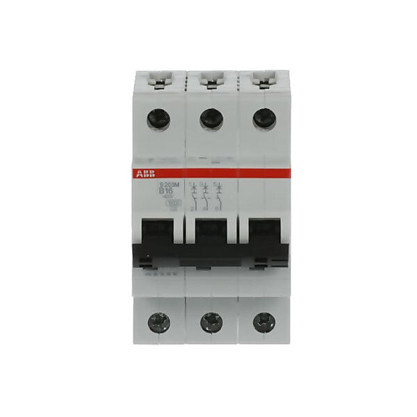 ABB Sicherungsautomat 10kA 16A B 3p S203M-B16